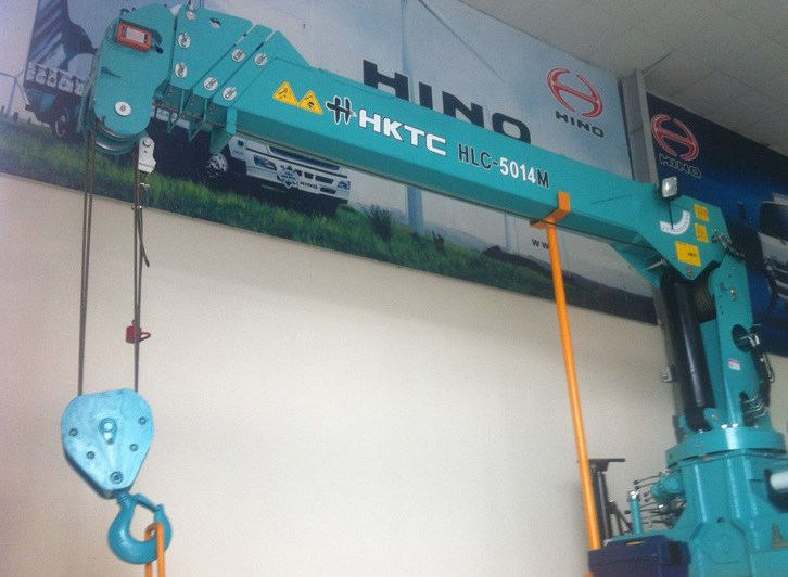 Giới thiệu Xe cẩu Hino FG8JPSB gắn cẩu HKTC 5 tấn HLC5014M 15