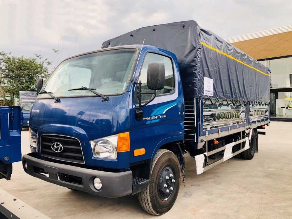 Xe tải thùng mui bạt Hyundai Mighty 110S/110SP/110SL tải trọng 7 tấn 2