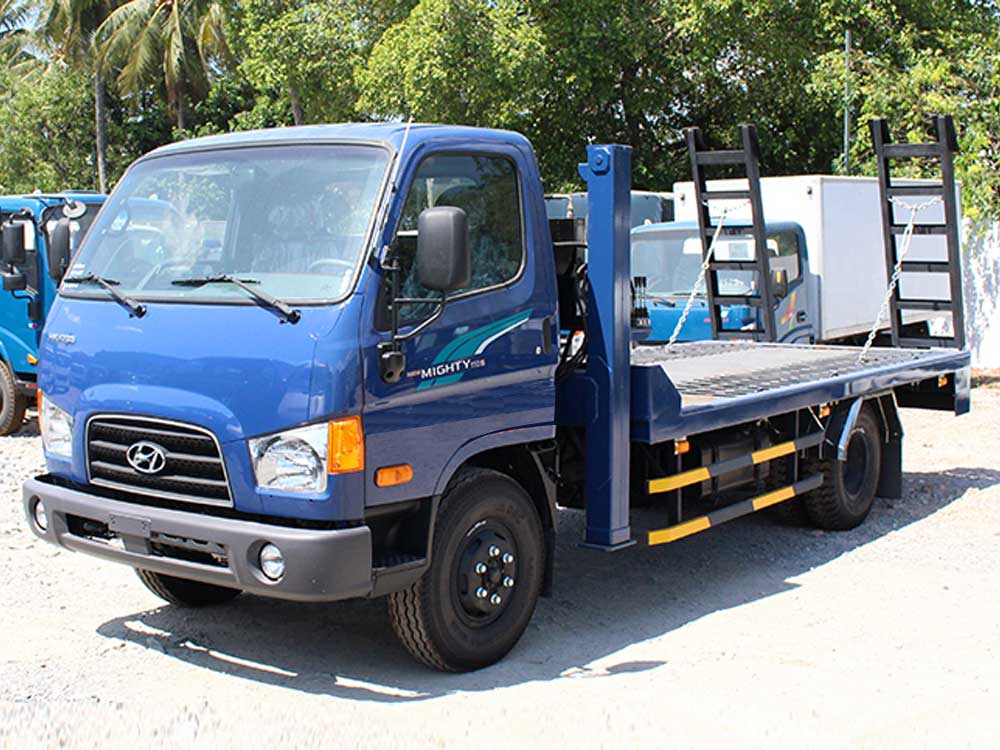 Giới thiệu Xe nâng đầu chở máy Hyundai Mighty 110S/110SP/110SL tải trọng 7 tấn