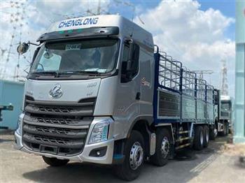 Giới thiệu Xe tải thùng mui bạt Chenglong 5 chân H7