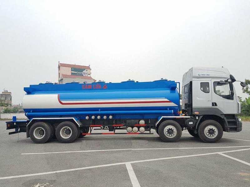 xe bồn chở xăng dầu ChengLong 22 khối 2